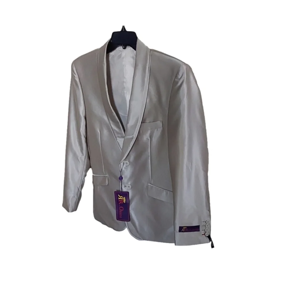 Robert ORSINI‎ CHAMPAGNE NWT SINGLE BREASTED DOUBLE VENT SLIM CUT SPORT COAT